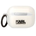 Karl Lagerfeld Karl Lagerfeld Klaphniktct Airpods Pro Deksel Gjennomsiktig Karl`S Head