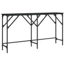  Konsollbord svart 140x29x75 cm konstruert tre 8721012195394