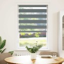  Sebragardin mørkegrå 75x150 cm stoff bredde 70,9 polyester