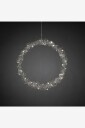 Konstsmide   Krans 40 LED 45 cm   Sølv