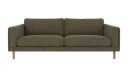 Rowico Home Braden 3 seters sofa Grønn Brenda 77 Eikben