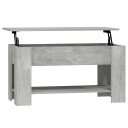 vidaXL Salongbord betonggrå 101x49x52 cm konstruert tre