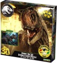 Jurassic World  Ceratosaurus / Giganotosaurus 500pc 24x18 in 3D/2D DoubleSided Puzzles