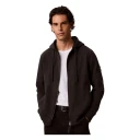 Calvin Klein Jeans Ls Eu 350Terry Badge Fz Hoodie   Black   XXL