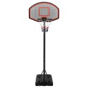 Basketballstativ svart 237 307 cm polyeten