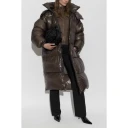 Diesel Dame Frakker Brun 2XS,