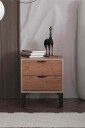 Hanah Home   Nattbord Arden   Brun