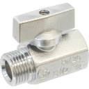 Mini 581-ventil, messing M/N, 1/2"x/8"