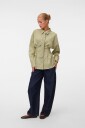 Vero Moda   Skjorte Vmbriar Ls Tie Shirt Wvn Exp   Gul