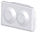 Norwesco 460003 Membran For LEDerrør 16 mm, 10-Pakning 1 v