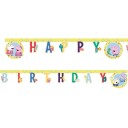 Globos Europe Girlander Happy Birthday Peppa Gris