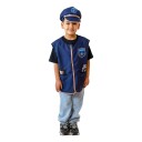 Folat Politi Utkledningssett for Barn Medium 24590
