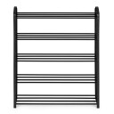 Selgro Metall skohylle 5 hyller 15 par sko ModernHome Svart