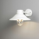 Konstsmide Vega vegglampe E27 hvit 1733931-03-0 1733931-01-0