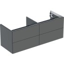 Geberit One underskap 133,2x47 cm matt antrasitt