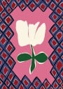 Petal plaid playtime I Plakat Plakat / 100x150cm