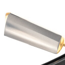 DOVO Straight Razor 5/8"EbonyWood Black, Apex