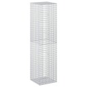 vidaXL Gabion med 3,5 mm wire og 5x2,5 cm nett 50x50x200 cm