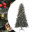  Kunstig juletre med 300 LED grønn 129,5 x 129,5 x 240 cm
