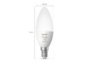 Philips Hue WCA Lyskilde 5.3W B39 E14 2pk - 60580
