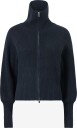 Gina Tricot   Cardigan Knitted zip cardigan   Blå