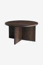 Ellos Home   Salongbord Poppy Ø 85 cm   Brun