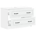 vidaXL Baderomsvaskeskap UTRECHT Hvit 82 x 41 x 56 cm Konstruert tre