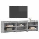  TV skap 168 x 33 x 47 cm Grå Sonoma Konstruert tre