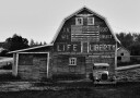American Barn and Car Plakat / 30x40