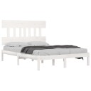 vidaXL Sengeramme hvit heltre200x200 cm