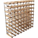 Traditional wine rack Vinstaitv Påbyggingsbart 72 Flasker Light Oak