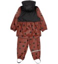 Mikk-line Ladybug regnsett til barn - henna