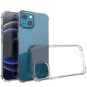 Shockproof iPhone 13 TPU-deksel Gjennomsiktig
