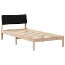  Sengestamme Brunt og svart 90 x 200 cm Heltre furu