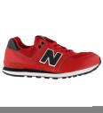 New Balance Sko 574 Team Rediger/Black New Balance 40 Sko Rød