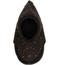Huttelihut Dark Brown Melange Elefantlue All Over Emb. Ull 4 6 år/53