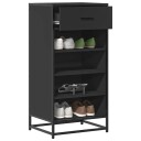  Skohylle svart 48x38x97,5 cm konstruert tre 8721102842689
