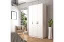 Elspet Garderobe 90x181 cm - Hvit
