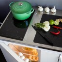 Intra Culina Minikjøkken 100cm Induksjon Hvit med Høyre Kum