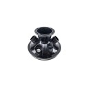 Kegland FermZilla 2" TC Temp Twister Lid lokk med hull for kjøling og thermowell