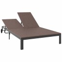  Solseng 1 person Brun 206 x 62.5 x 74 cm polyrotting
