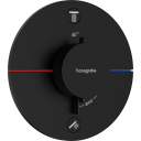 Hansgrohe ShowerSelect Comfort S dusjbatteri, sort