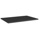 vidaXL Hylleplater 8 stk høyglans svart 60x40x1,5 cm sponplate