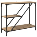  Konsollbord Artisan Eik 88,5 x 30 x 75 cm Konstruert tre