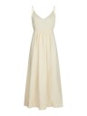 Neo Noir Savani Long Linen Dress