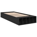  Sengeramme svart 75x190 cm konstruert tre 8721102622762