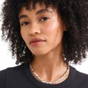 Pilgrim Presence Necklace Silver Plated   Silver   ONE SIZE