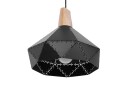 Taklampe Somme 26 cm Svart