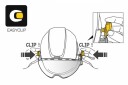 Petzl Visir Klar For Vertex Hjelm