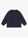 CeLaVi Strikket Cardigan Merinoull Ombre Blue Melange 80